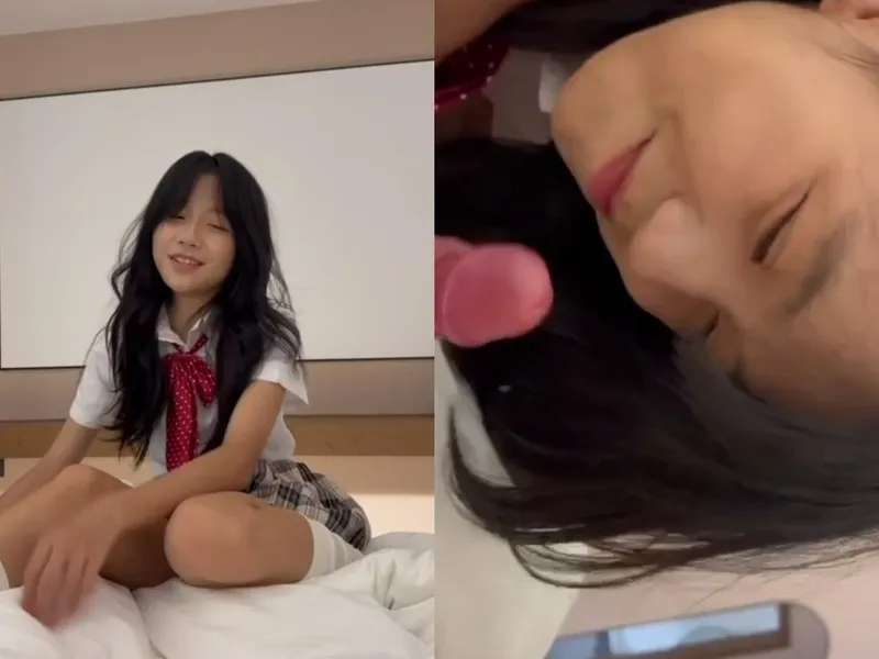 Em loli dễ thương liếm cục thịt biến em thành con em đĩ dâm dục p1